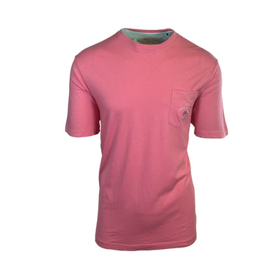 Tommy Bahama Men's Rose Blush T-Shirt Relax Crew Neck Bali Skyline Tee (S39)