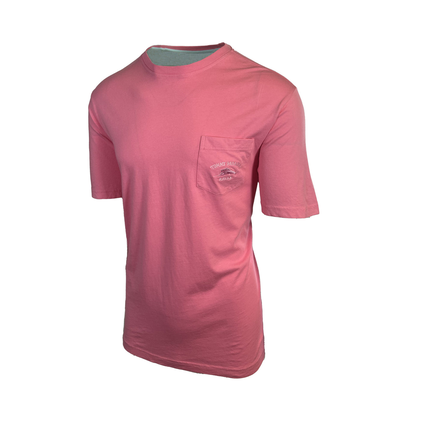 Tommy Bahama Men's Rose Blush T-Shirt Relax Crew Neck Bali Skyline Tee (S39)