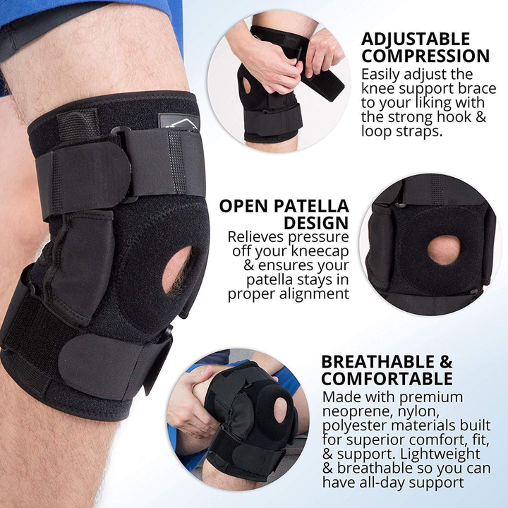 Dynamic Gear Breathable &amp; Adjustable Knee Brace