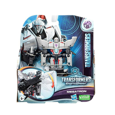 Transformers Toys EarthSpark Warrior Class Megatron Robot Action Figure (S41)