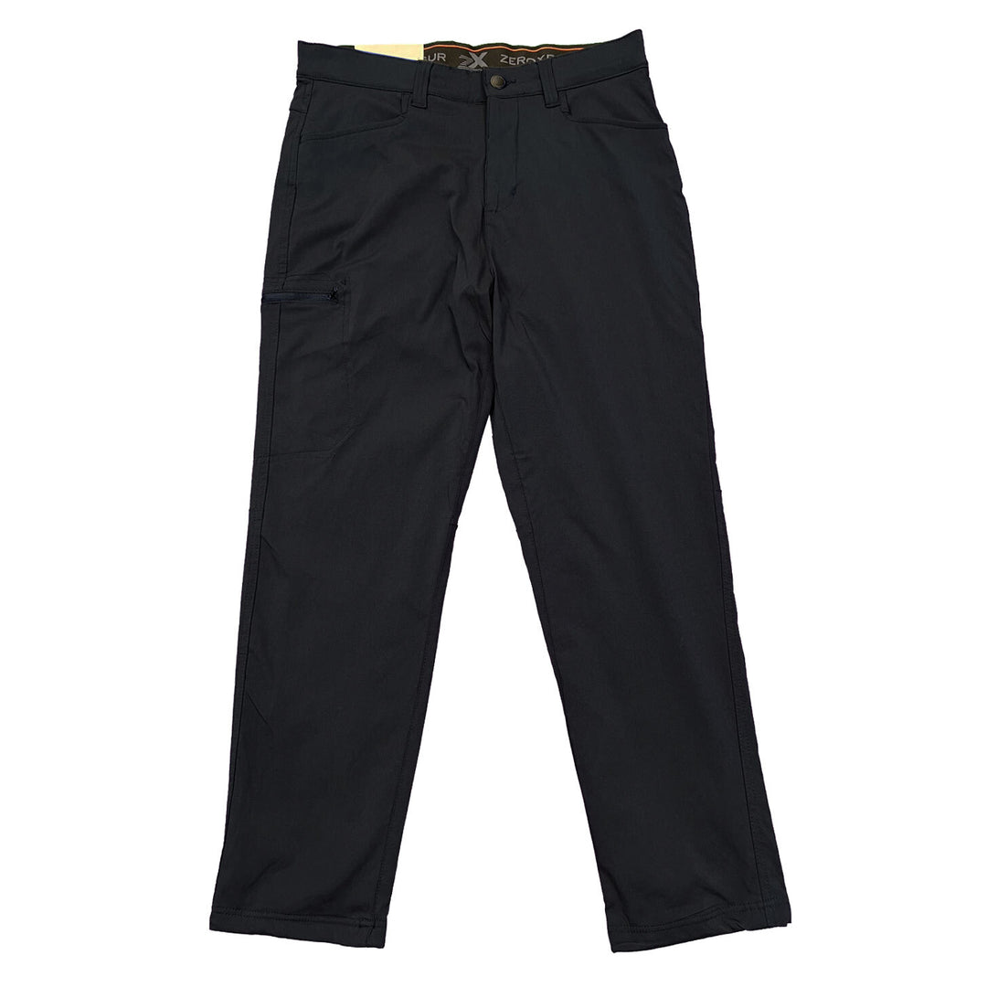 ずっと気になってた Pant Black Men's Zeroxposur Fleece-Lined Stretch Utility Pants