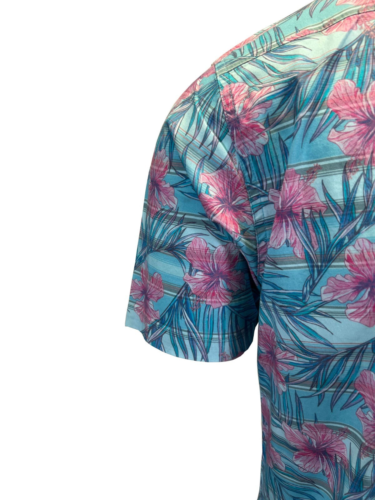 Ariat Men's Misty Jade Shirt Monroe Floral Stretch Modern Fit (S44)
