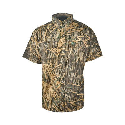 Companions Mossyoak Men's Shirt Dirt Cotton Twill Pocket S/S (S01 - S08)
