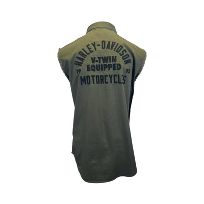 Harley-Davidson Men's Grape Leaf Vest Sturgis Blowout Sleeveless Shirt (S02)