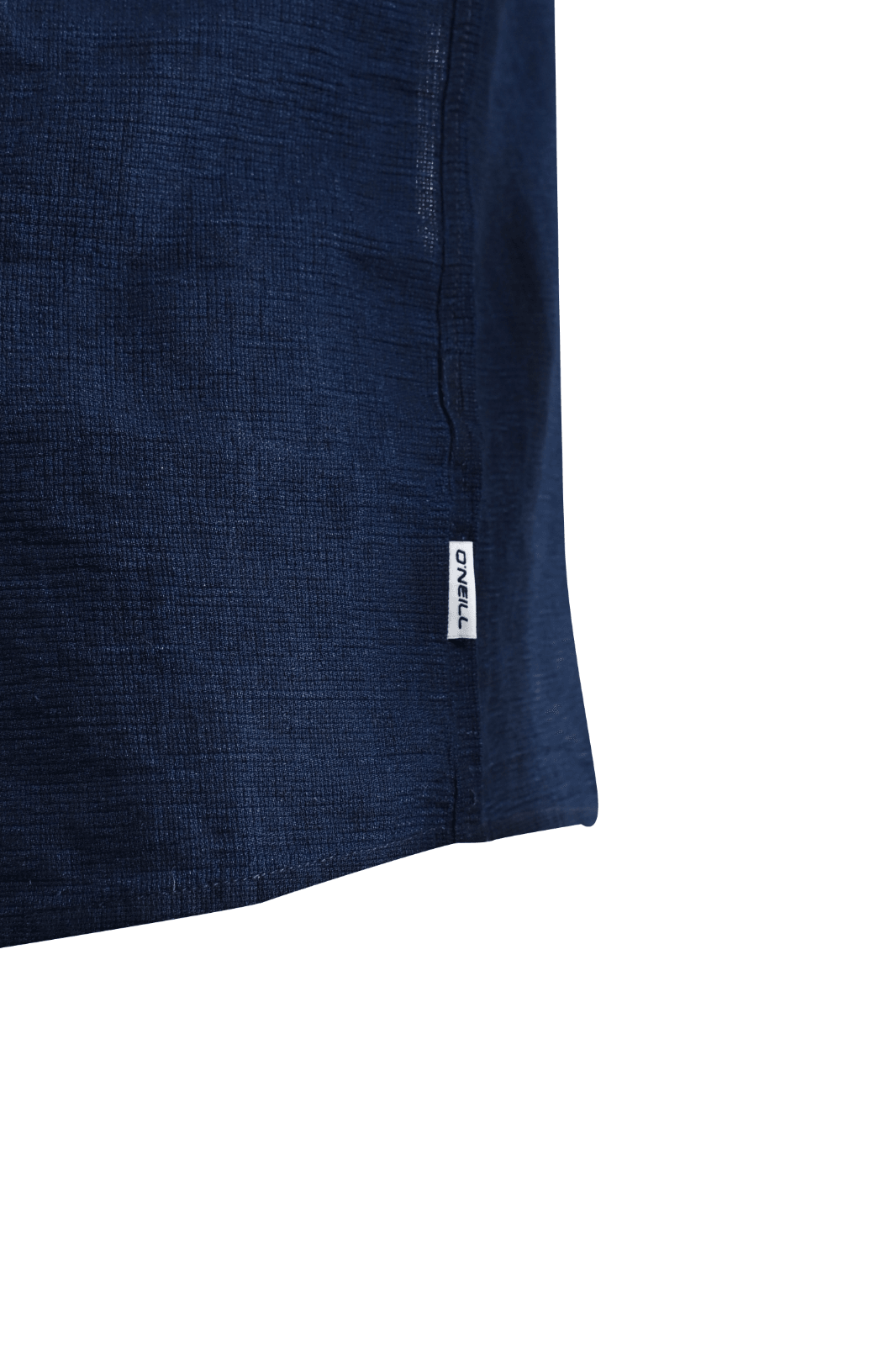 O'Neill Men's Woven Shirt Solid Dark Blue Chambray Pocket Short Sleeve (S08)