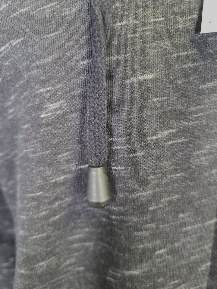 Powerfix Profi Men's Anthracite Hoodie 2 in 1 Reversible Black Gray Plaid (S01)