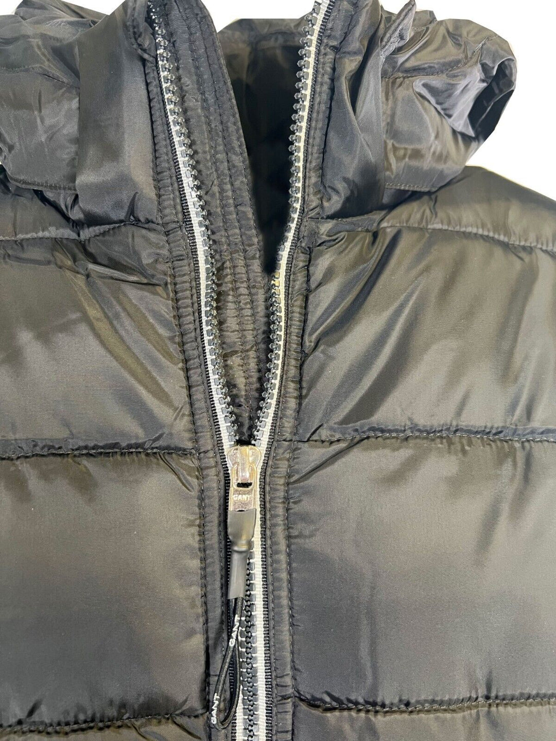 Gant Men's Black Jacket Active Cloud Puffer Hooded (S01)