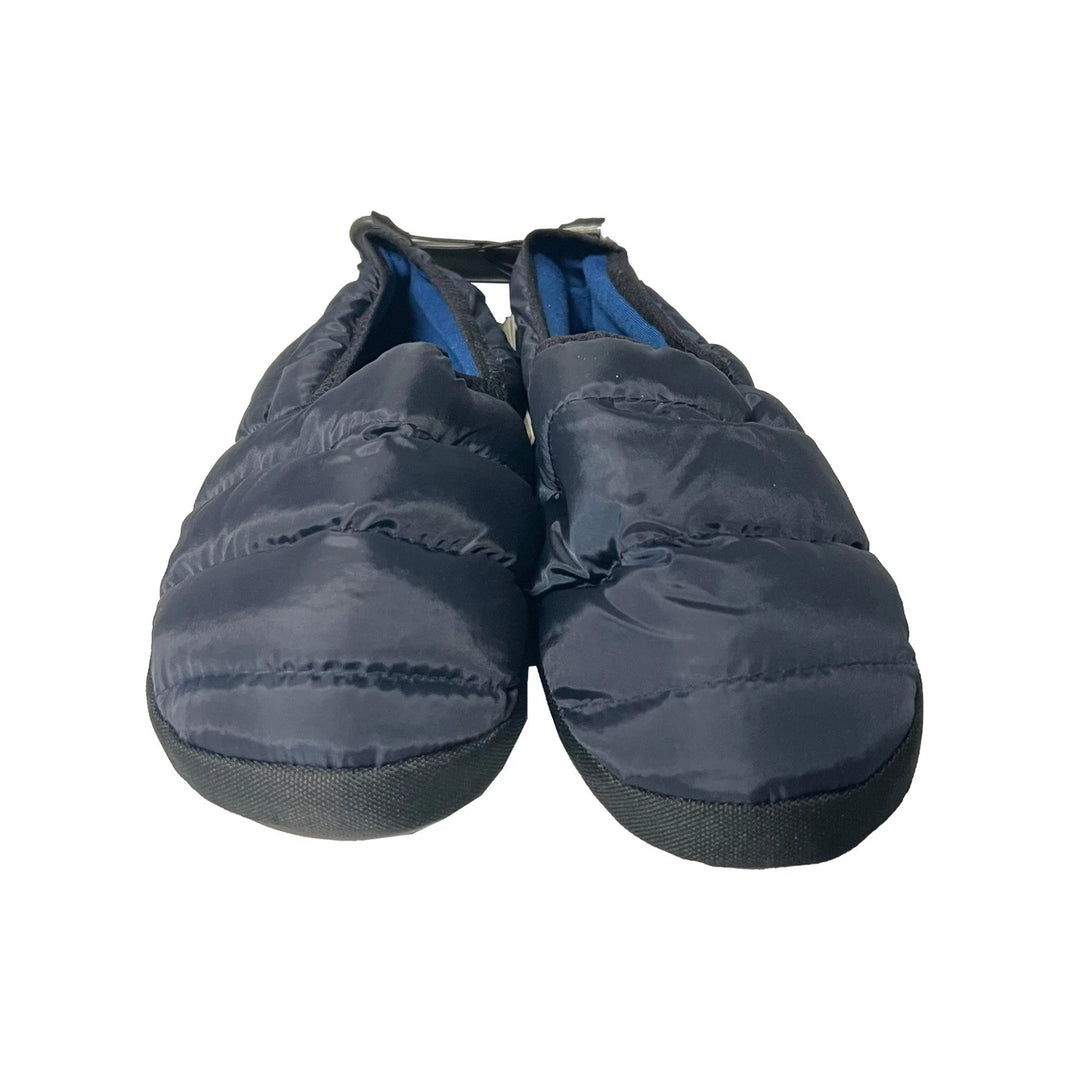 Bench Juniors Kid's Navy Puffer Slippers with Rubber Sole FiberFill (S02)