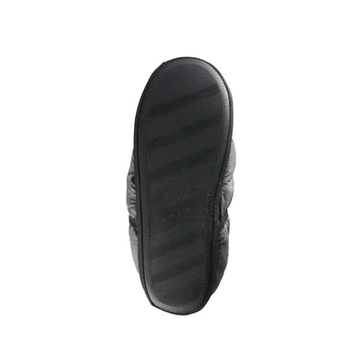 Bench Men's Puffer Slippers with Rubber Sole