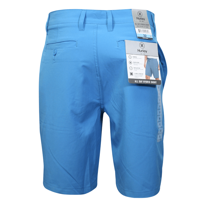 Hurley Men's All Day Hybrid 4-Way Stretch Walk Shorts - Quick Dry, Reflective, Machine Washable