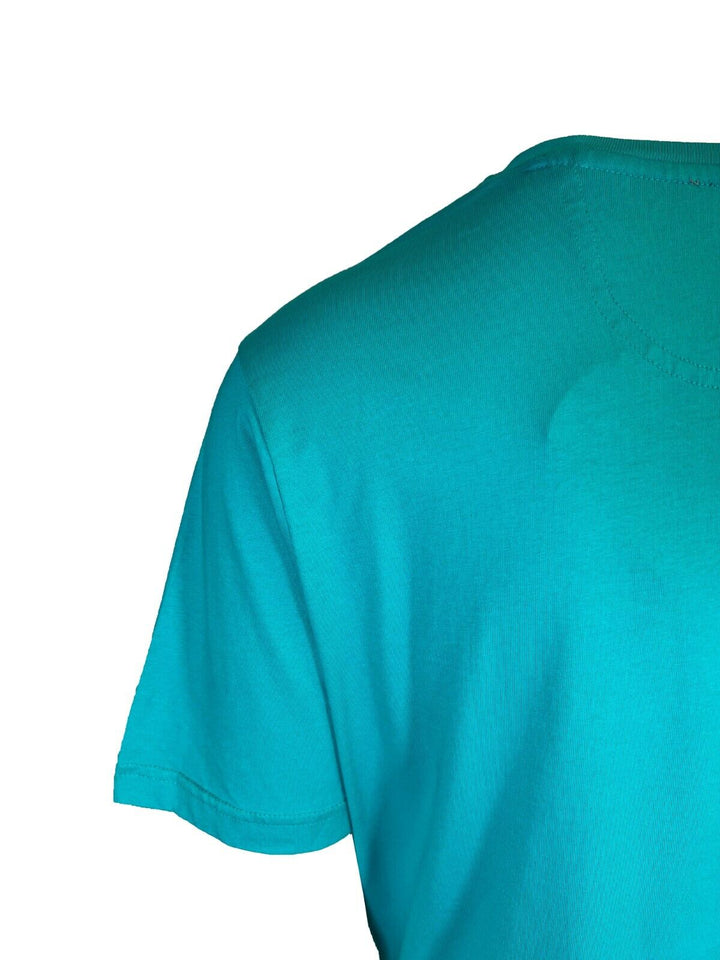 Tommy Bahama Men's Ming Jade T-Shirt V-Neck Bali Skyline Pink Logo Tee (S50)