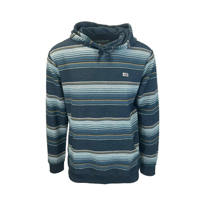 Salty Crew Men's Blue Sweatshirt Crewser Hood Yarn Dye French Terry Hoodie (S01)