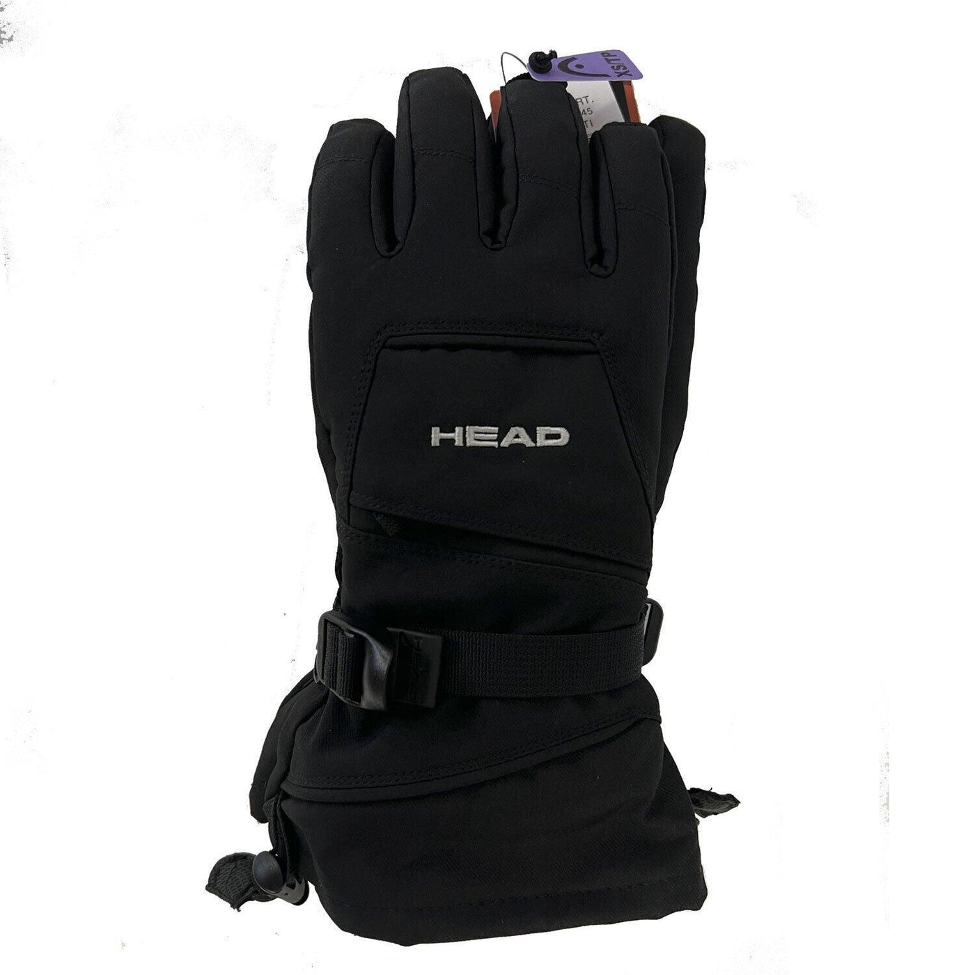 Head Black Snow Gloves Waterproof Windproof Insert Touchscreen Compatible