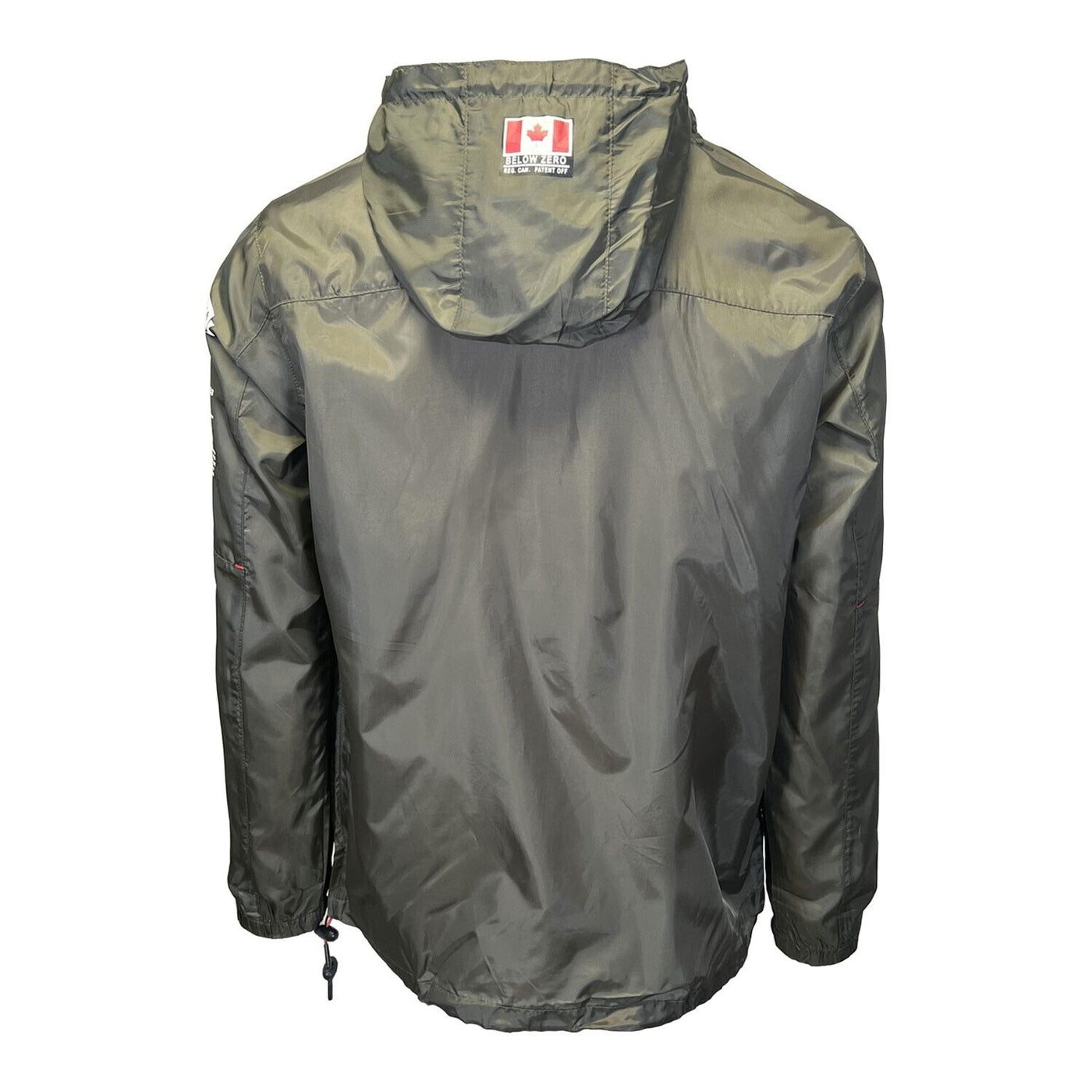 Canadian Peak Men's Khaki Green Jacket 1953 Butaneak Wind Rain Breaker (S03)