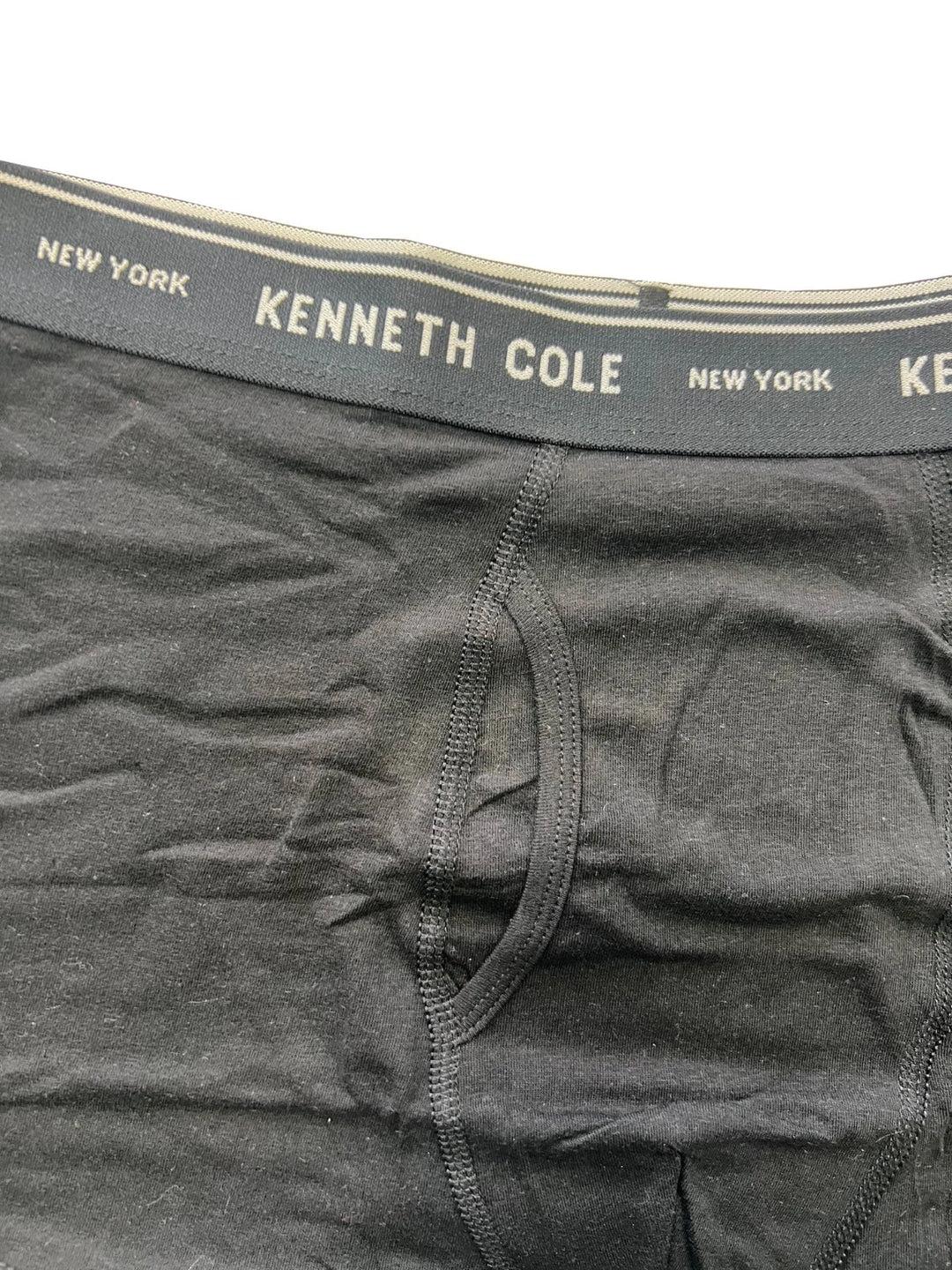 Kenneth Cole Men's 3 Pack Boxer Black Navy Black Boxer Briefs (S11)