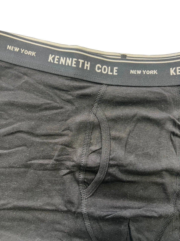 Kenneth Cole Men's 3 Pack Boxer Black Navy Black Boxer Briefs (S11)