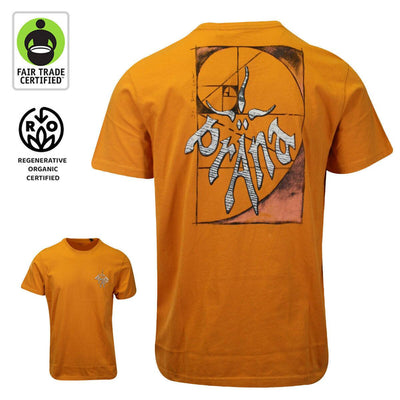 prAna Men's Ochre Star T-Shirt Heritage Graphic SS Tee (S03)