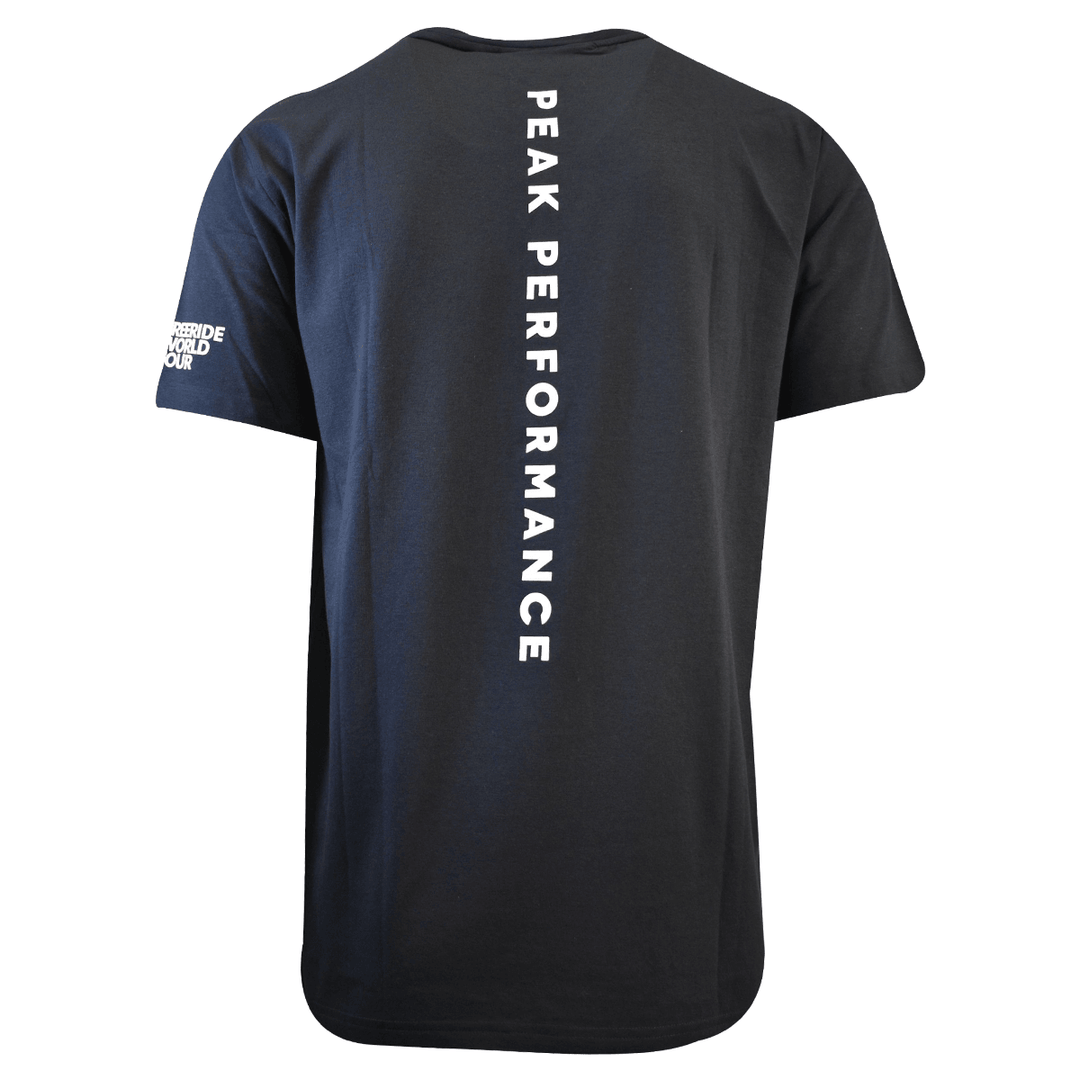 Peak Performance Men's T-Shirt Black Freeride World Tour S/S (S02)
