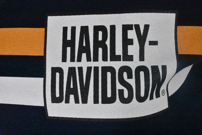 Harley-Davidson Women's T-Shirt Essential V-Neck Ringer Short Sleeve (S03)