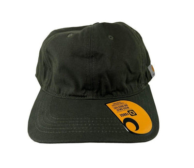 Carhartt Dark Green Canvas Cap FastDry Comfort Simple Side Logo (S06)