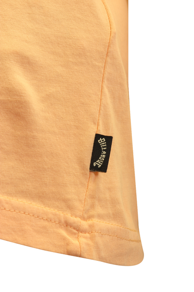 Billabong Men's T-Shirt Peach Wave Washed Chest Logo S/S (S11)