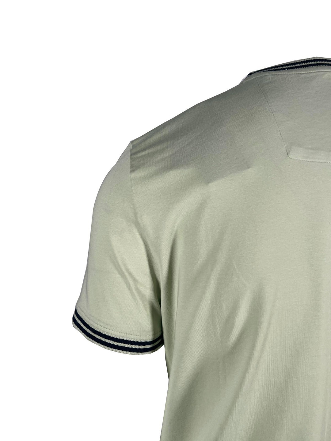 Nautica Men's T-Shirt Green Blue Performance Short Sleeve