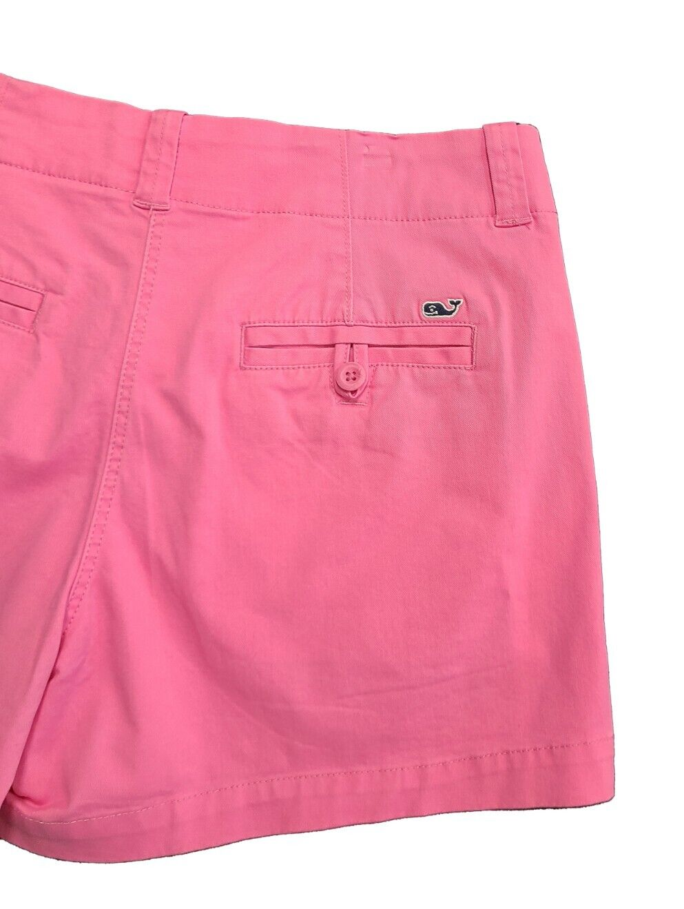 Vineyard Vines Women's Strawberry Moon Shorts Everyday Solid Pockets (S03)