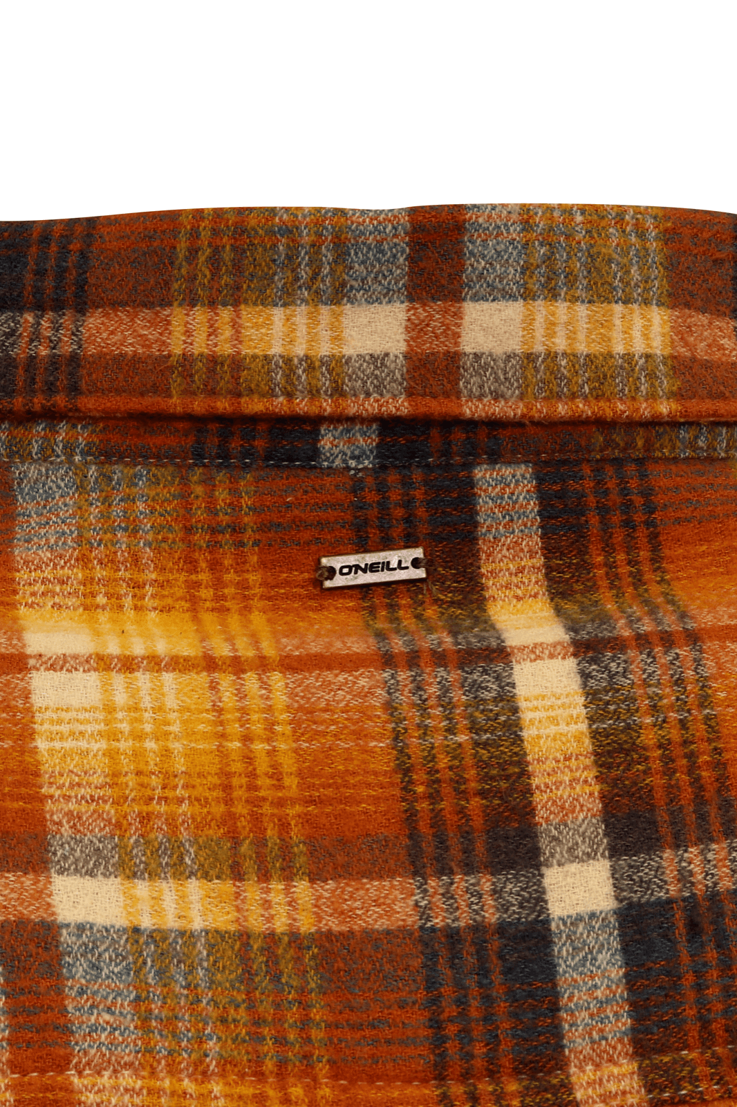 O'Neill Women's Flannel Shirt Sunshine Yellow Coat Check L/S (S15)