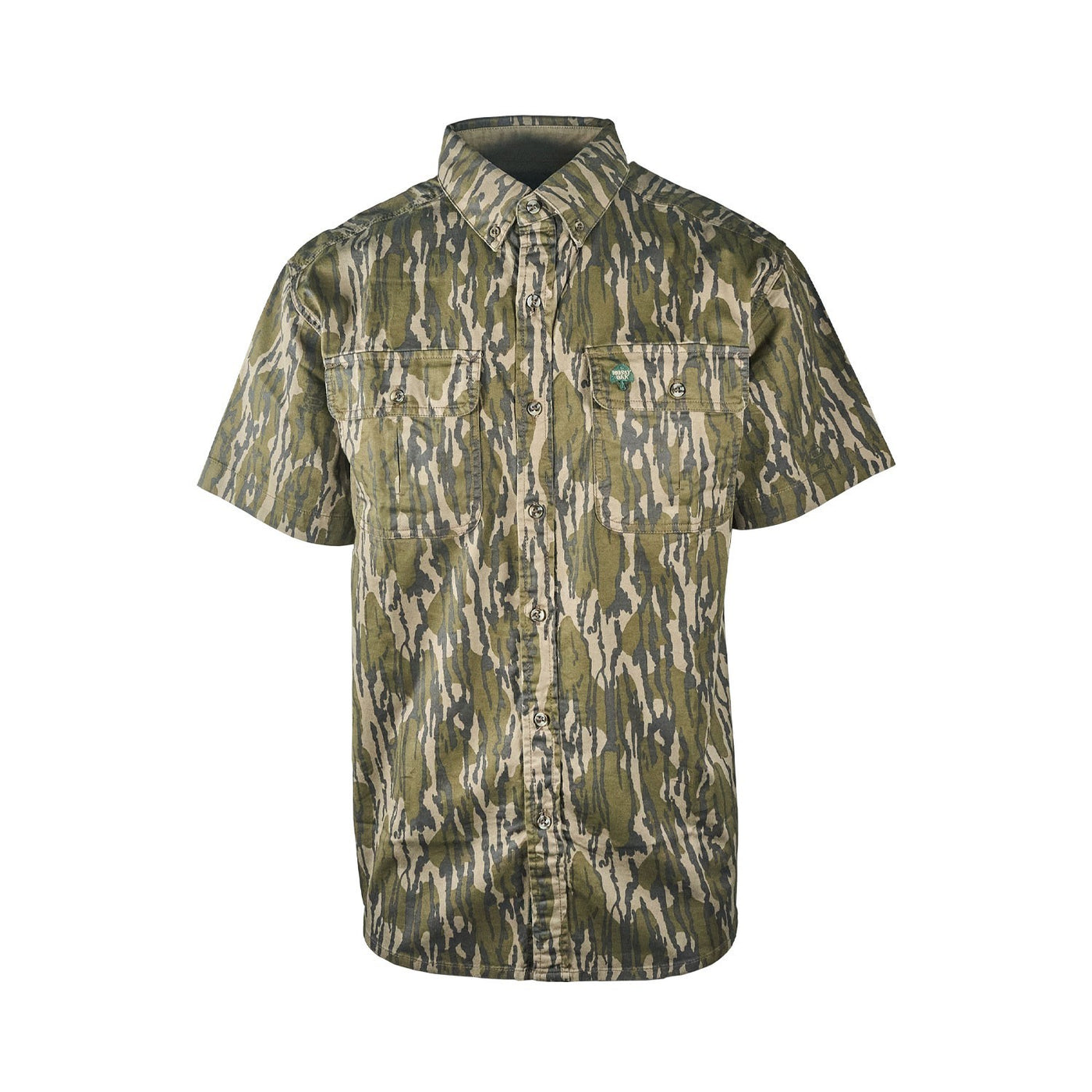 Companions Mossyoak Men's Shirt Dirt Cotton Twill Pocket S/S (S01 - S08)