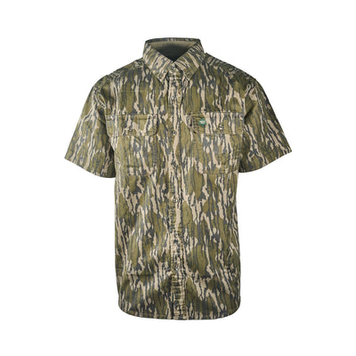 Companions Mossyoak Men's Shirt Dirt Cotton Twill Pocket S/S (S01 - S08)