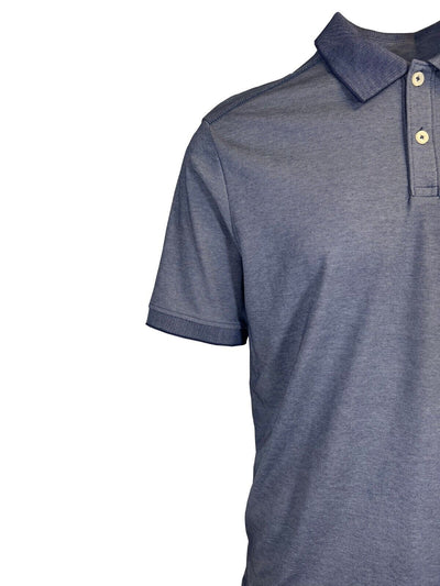 Tommy Bahama Men's Throne Blue Performance Polo 2 Buttons T-Shirt S/S (S09)