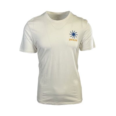 prAna Men's Canvas T-Shirt Everyday Slogan Short Sleeve Tee (S12)
