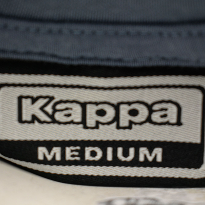 Kappa Men's T-Shirt Sky Blue Abelo Orange Chest Logo S/S Tee (S05)