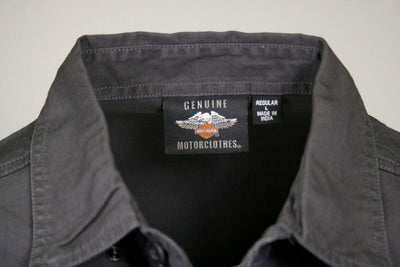 Harley-Davidson Men's Classic H-D L/S Woven Shirt (S39)