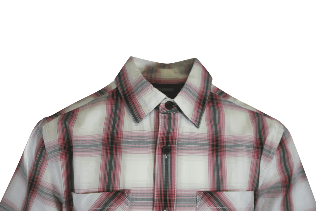 HD Branded Men's Shirt Plaid Forever S/S Woven