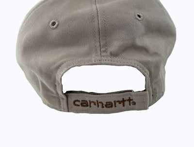 Carhartt Beige Canvas Cap FastDry Comfort Center Logo Patch (S02)