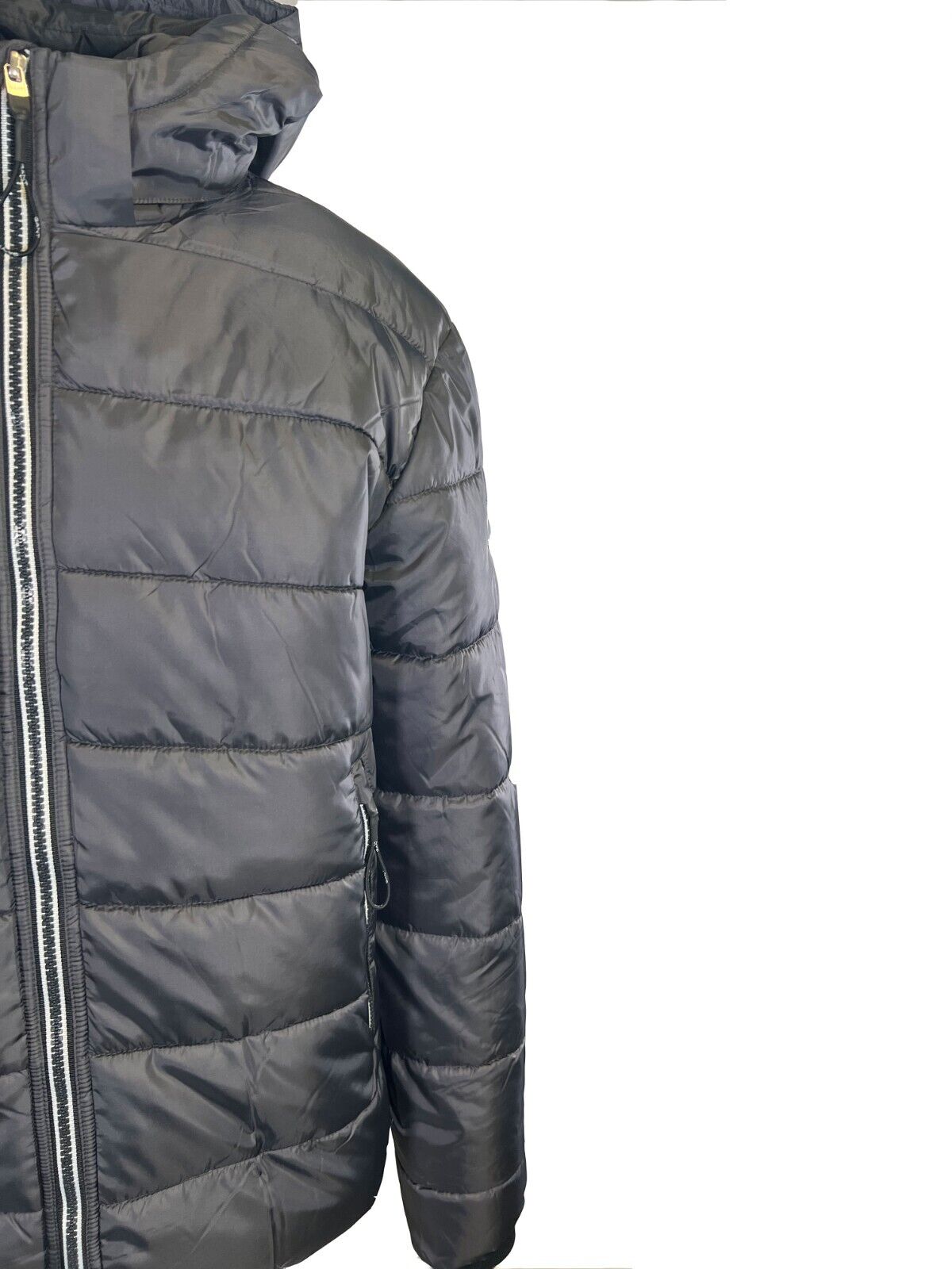 Gant Men's Grey Jacket Active Cloud Puffer Hooded (S02)