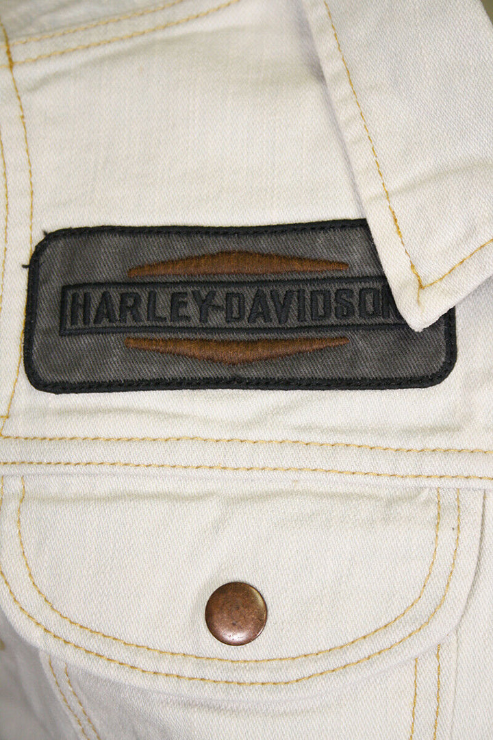 HD Branded Women's Denim Vest Jacket (S11)