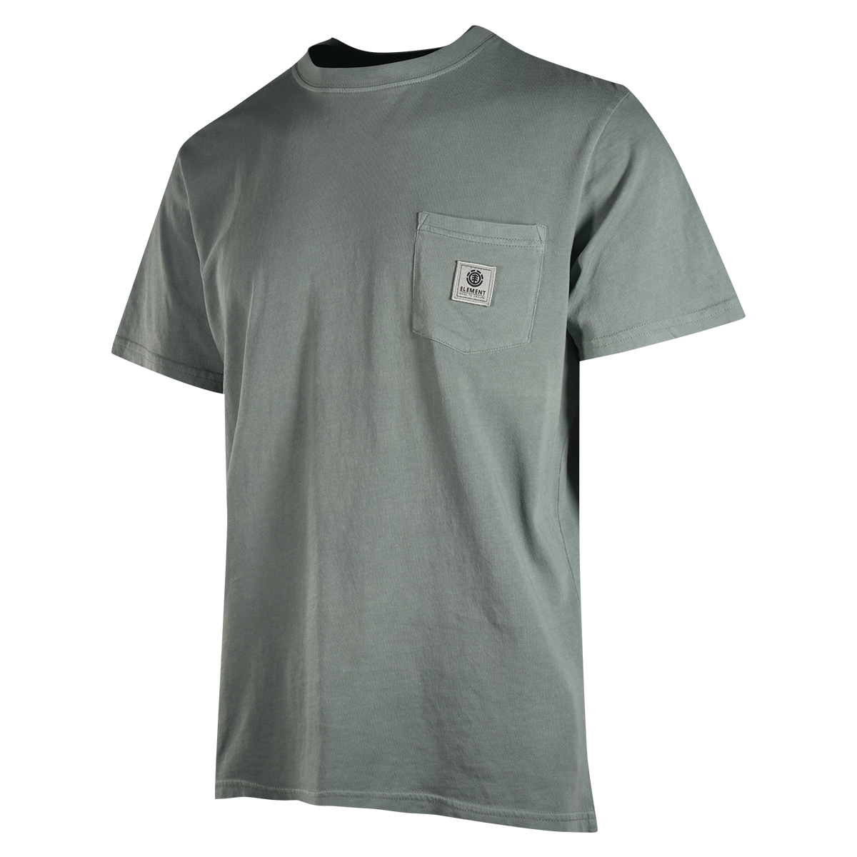 Element Men's T-Shirt Mineral Green Basic Pocket Tee S/S (S04)