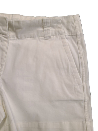 Vineyard Vines Women's White Cap Shorts Everyday Solid Pockets (S01)