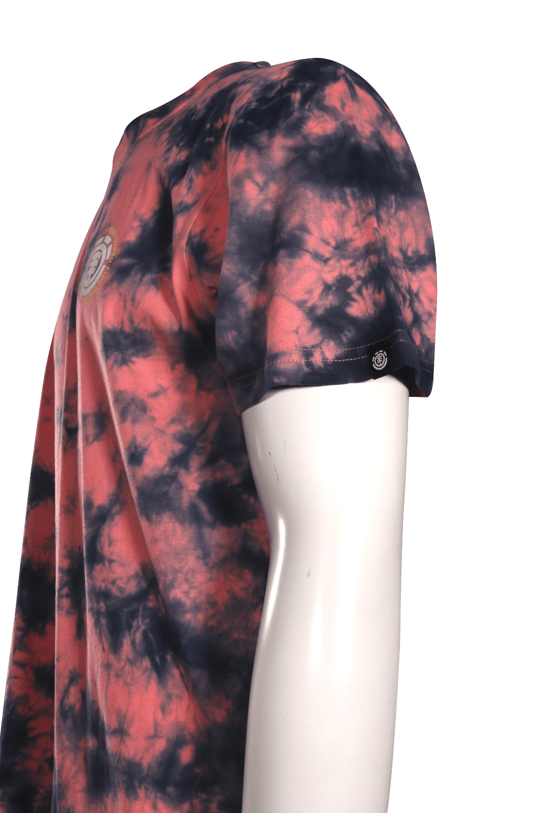 Element Men's T-Shirt Pink Blue Wander Tye-Dye S/S (S01)