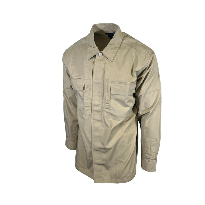 5.11 Tactical Men's Khaki Shirt Flexlite Pro Long Sleeve (S02)