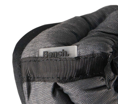 Bench Men's Puffer Slippers with Rubber Sole