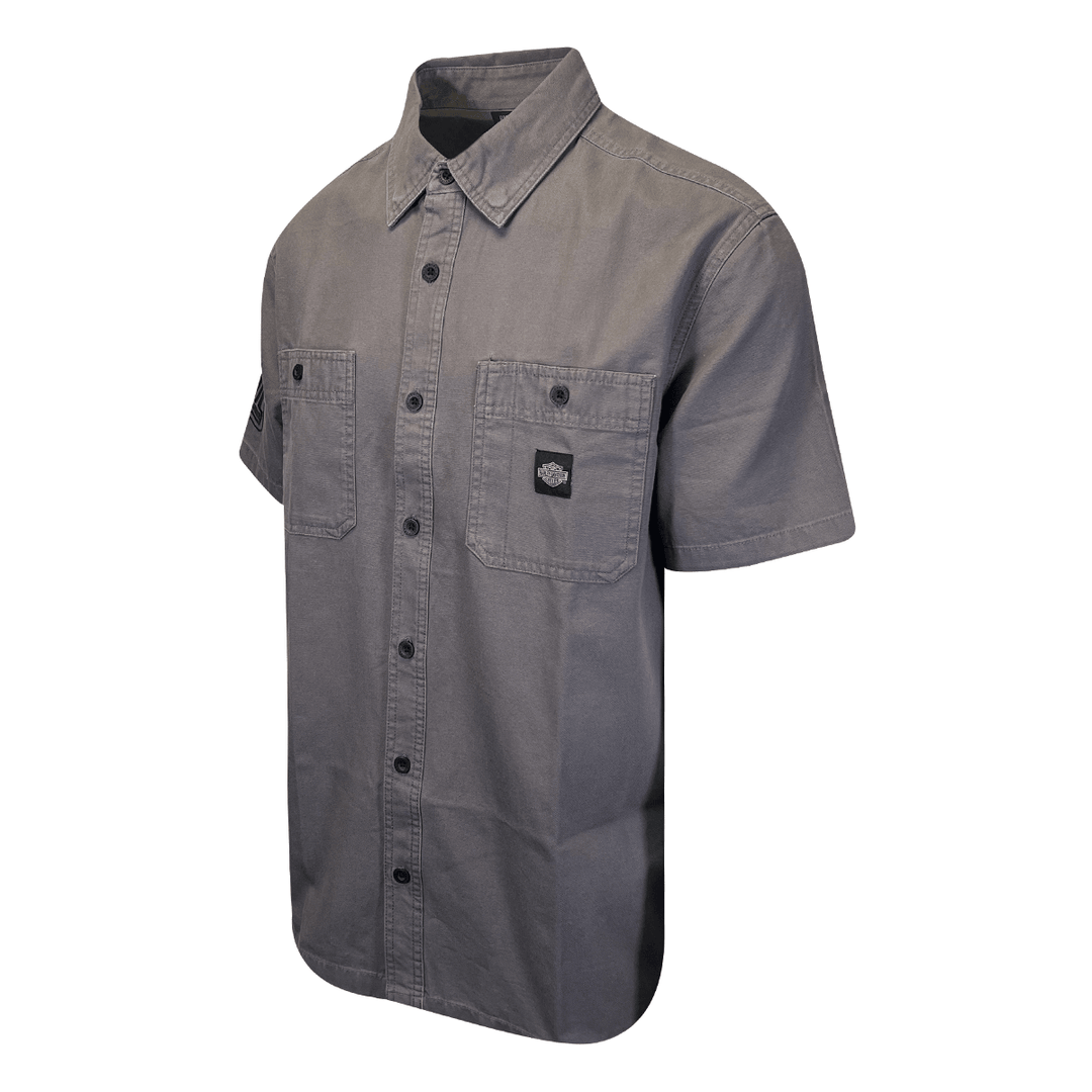 HD Branded Men's Blackened Pearl Shirt Forever Canvas S/S (S66)