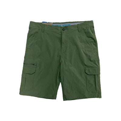 Sierra Designs Men's Green Short Ripstop Stretch Cargo Pockets (S02)