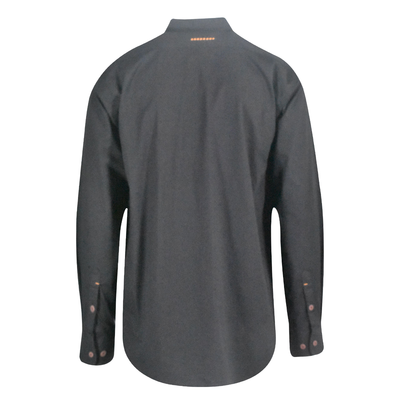 Ariat Men's Shirt Black Rebar Long Sleeve Woven (S15)