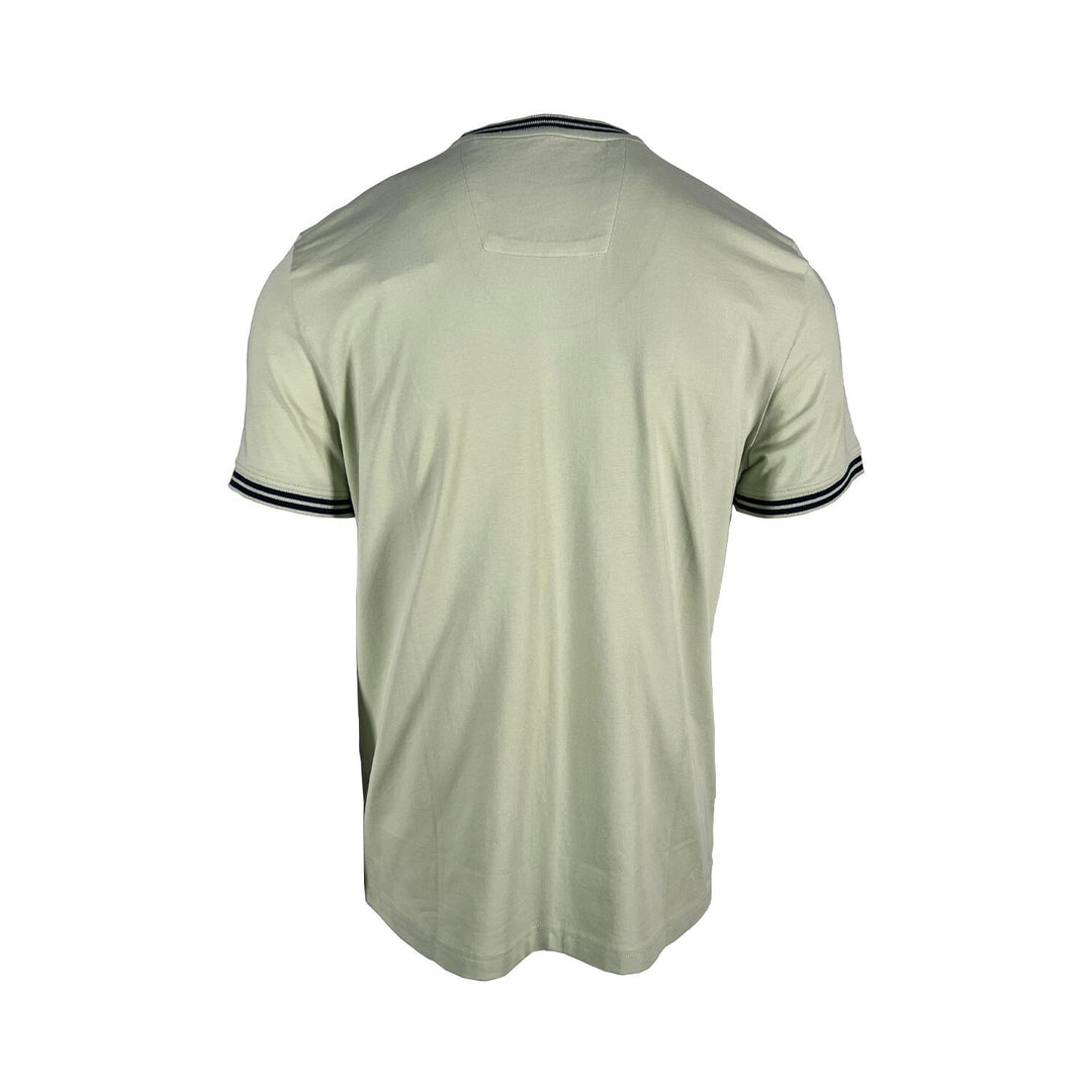 Nautica Men's T-Shirt Green Blue Performance Short Sleeve