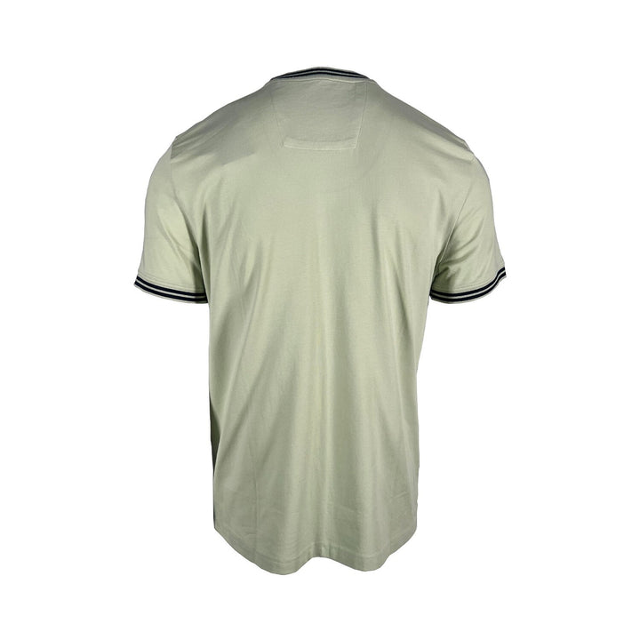 Nautica Men's T-Shirt Green Blue Performance Short Sleeve