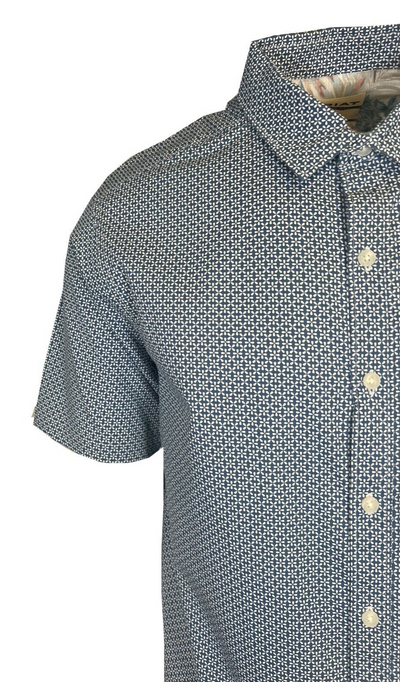 Ariat Men's Blue Ridge Shirt Miller Stretch Modern Fit Button Up S/S (S30)