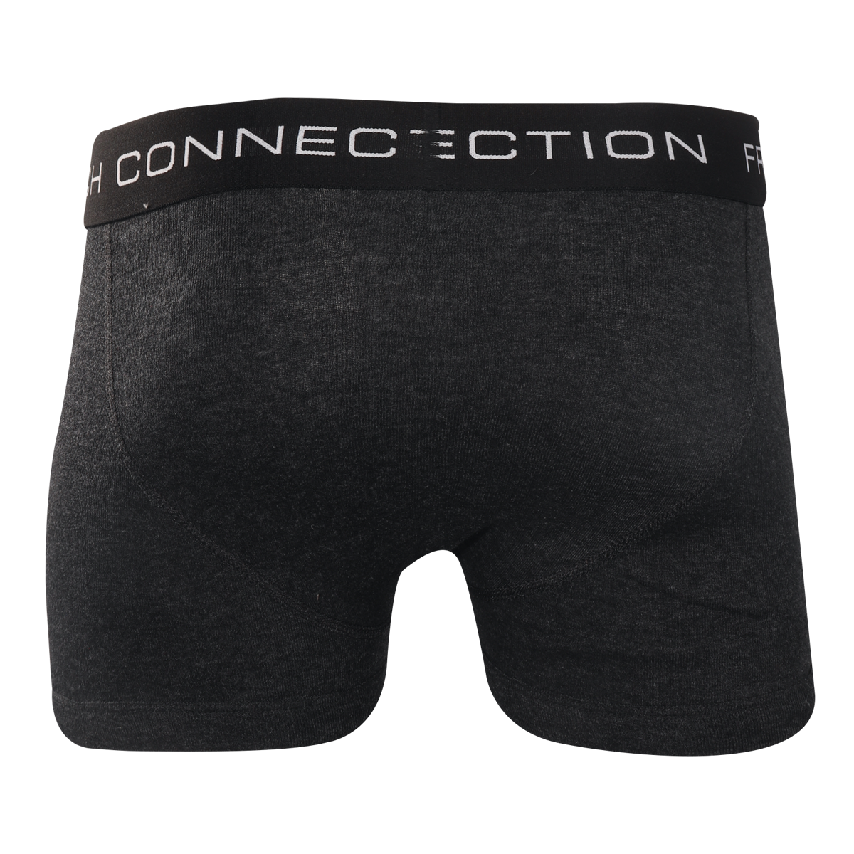 French Connection Men's Boxer Brief Single Pack Charcoal Grey (S32)